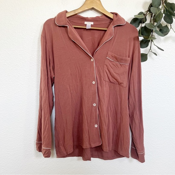 Eberjey- Gisela Pajama Long Sleeve Top Only